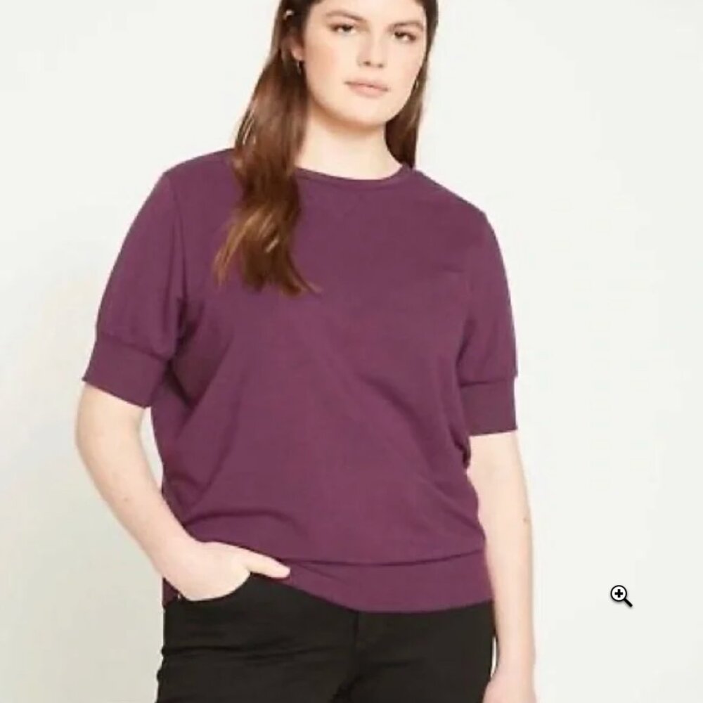 T-Shirt Sweatshirt Berry Wine XS